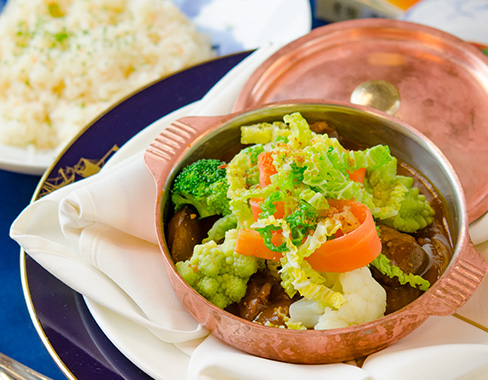 コッコヴァンとバターライス