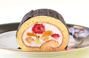 恵方ロール断面