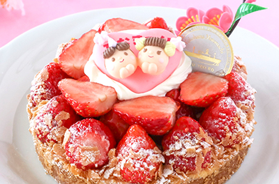 ひなまつりタルトフレーズ2020