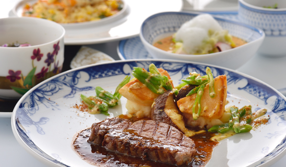 春のディナーメニュー