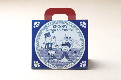 スヌーピー限定box裏面