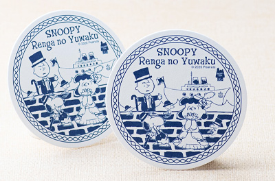 スヌーピー限定コースター